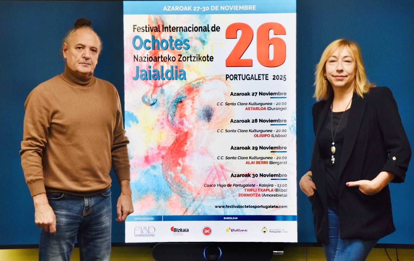 Portugalete rejuvenece los otxotes con su festival internacional — Tele7