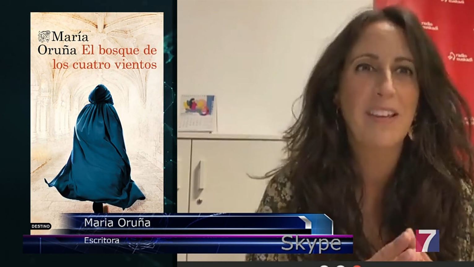 Entrevista con la exitosa novelista de misterio María Oruña - Tele7