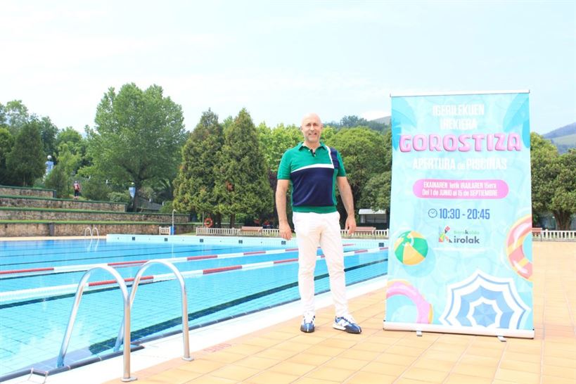 Las piscinas de verano se abren este jueves en Barakaldo
