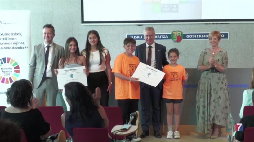 3 colegios de Portugalete, Santurzi y Leioa se convierten en “Escuelas Sostenibles”