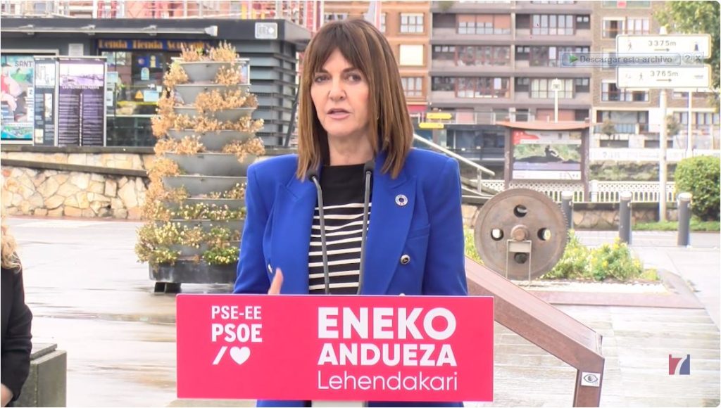 El PSE pide la confianza de aquellas personas que apuestan porque en Euskadi se cambie la forma de gobernar