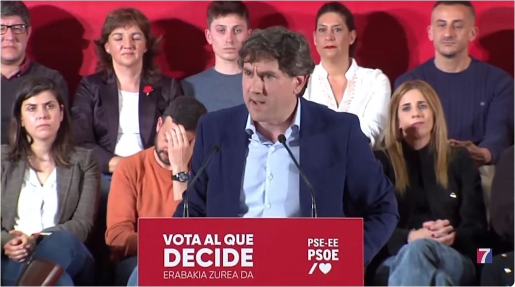 Eneko Andueza: “PNV y Bildu tienen una agenda oculta y Euskadi no quiere aventuras”