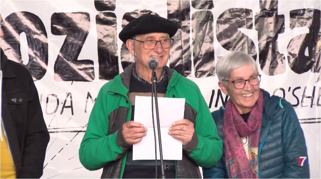 Homenaje al histórico militante de la izquierda abertzale Iñaki O'Shea en Barakaldo