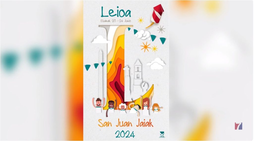 Leioa ya tiene cartel para las fiestas de San Juan