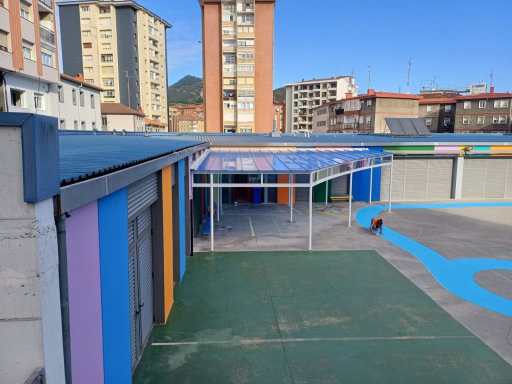 Santurtzi realiza obras en colegios por valor de casi 300.000 euros