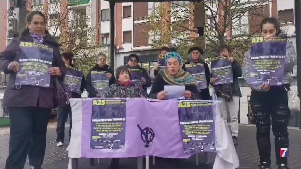 La marcha de Ezkerraldea contra la violencia machista cumple 25 años