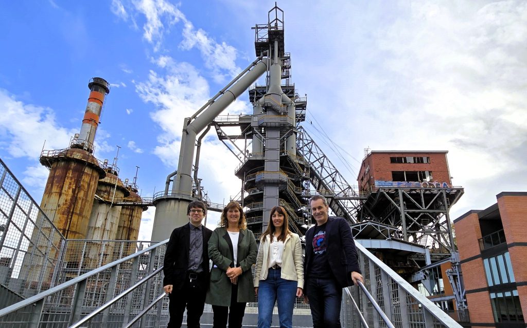 El Horno Alto vuelve a iluminar el cielo de Sestao