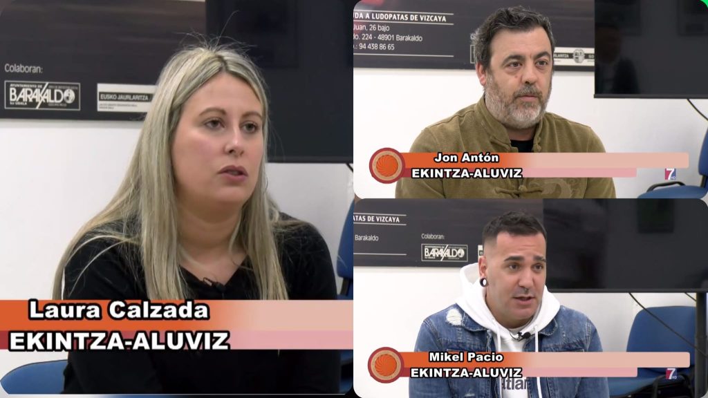 Protagonistas: Ekintza Aluviz, asociación de personas afectadas por ludopatía