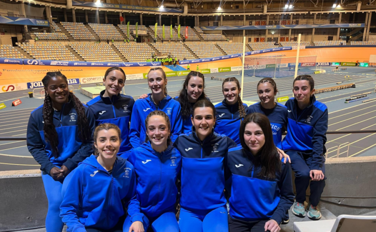 Atlético San Sebastián en el Campeonato de España de pista cubierta