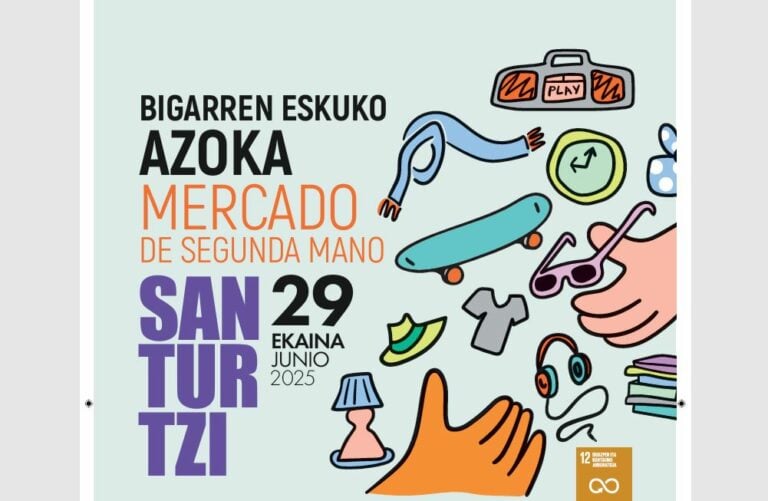 Santurtzi celebrará por primera vez un mercado de segunda mano