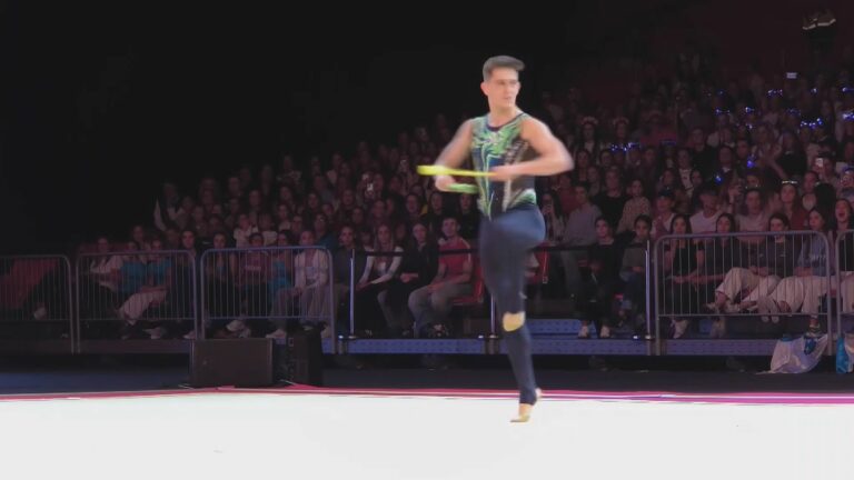 Eneko Lambea representará a la rítmica masculina en el Mundial