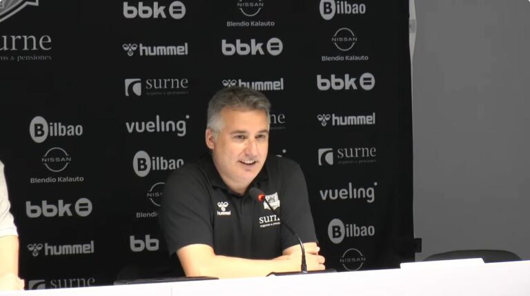 Rafa Pueyo, director deportivo del Bilbao Basket.