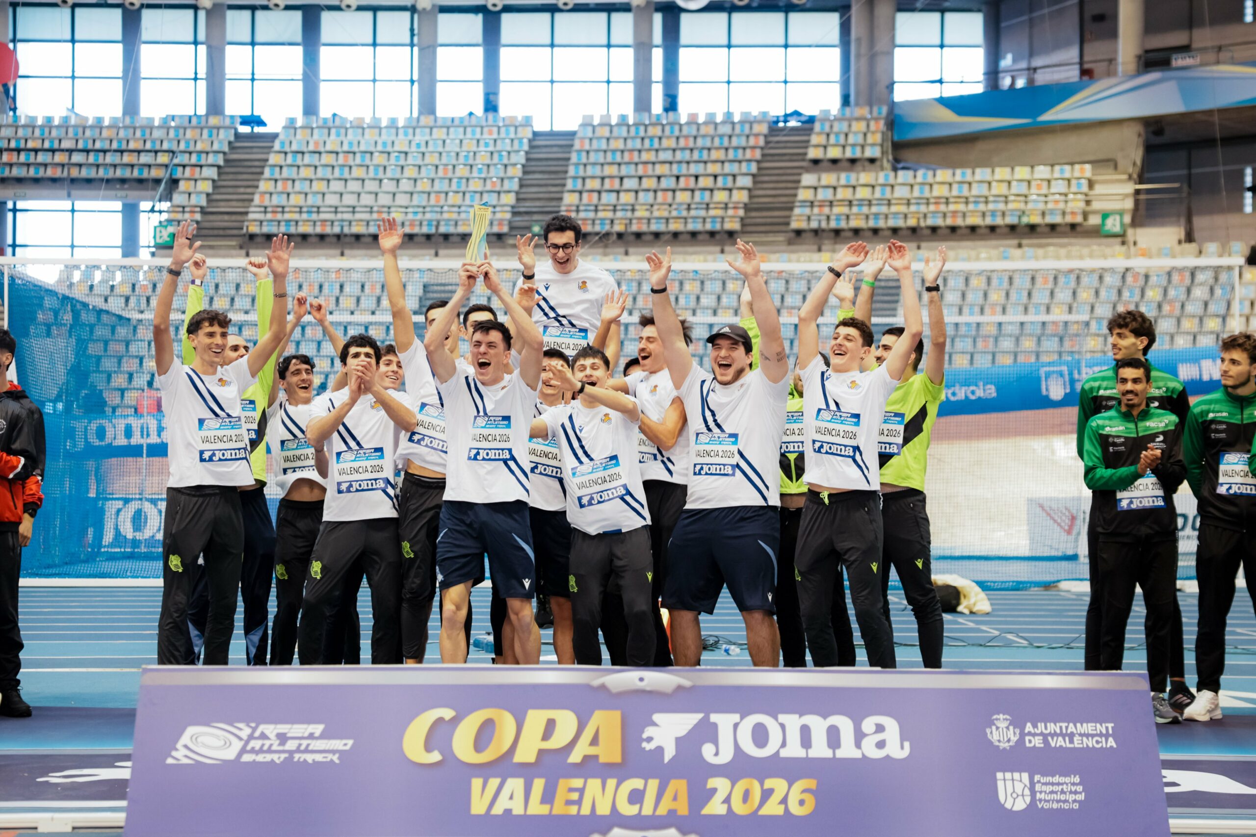 Real Sociedad de atletismo se proclaman campeones de España
