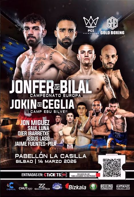 La Casilla acogerá este sábado una velada de boxeo de primer nivel