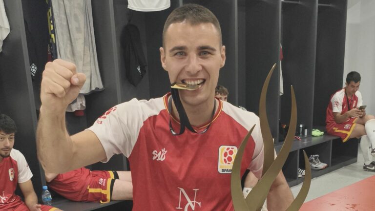 De colgar las botas hace un año… a proclamarse campeón de Europa