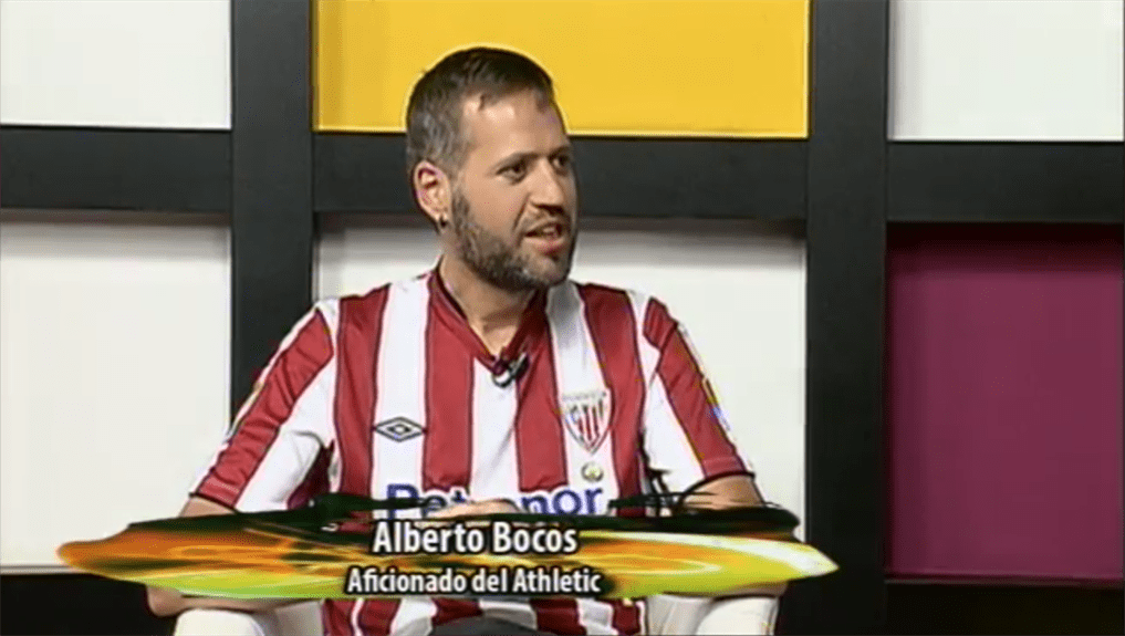 El aficionado del Athletic Alberto Bocos recorrerrá 600k a pie de Barakaldo a Barcelona