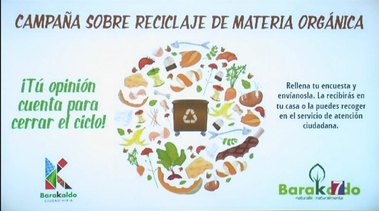 Barakaldo pulsa la opinión de los usuarios sobre el contenedor marrón
