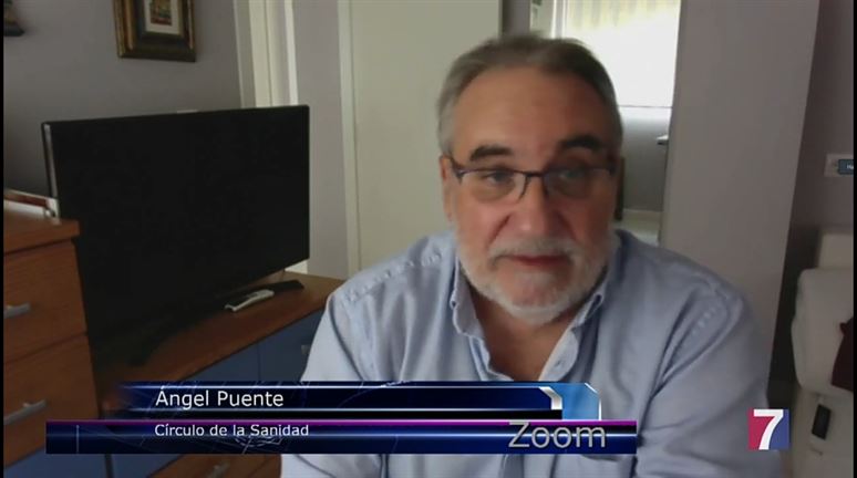 Entrevista con el presidente del Círculo de la Sanidad, Ángel Puente: